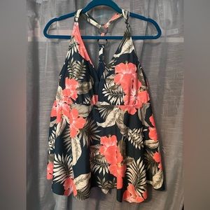 Kona Sol tankini top size 22w